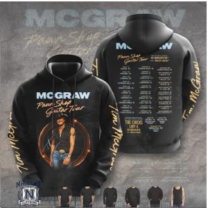Tim McGraw Pawn Shop Guitar Tour 2026 Dates Graphic T Shirt