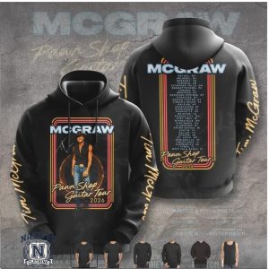 Tim McGraw Pawn Shop Guitar Tour 2026 Retro Design T Shirt