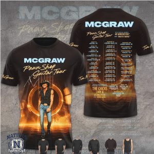 Tim McGraw Pawn Shop Guitar Tour Country Music Shirt