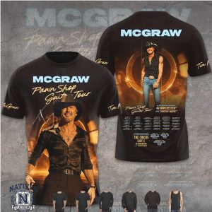 Tim McGraw Pawn Shop Guitar Tour Country Music T Shirt