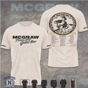 Tim McGraw Pawn Shop Guitar Tour Vintage Style Concert T Shirt