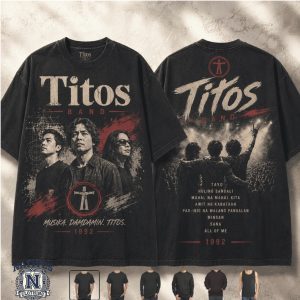 Titos Band Vintage Rock Band Concert Tour Retro Graphic T Shirt