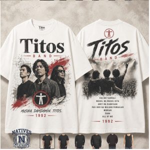 Titos Band Vintage Rock Band Concert Tour Retro Graphic T Shirt
