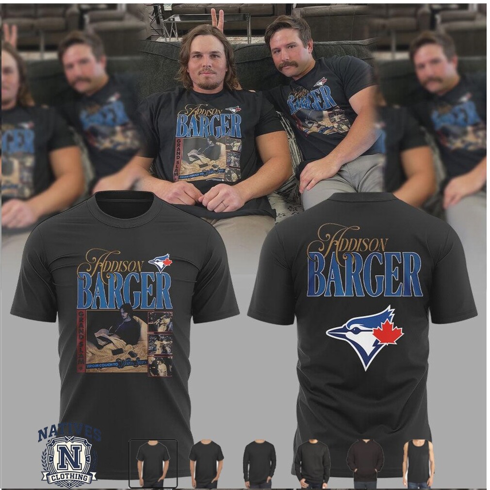 Toronto Blue Jays Addison Barger Baseball Graphic T Shirt Toronto Blue Jays Addison Barger Baseball Graphic T Shirt