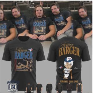 Toronto Blue Jays Addison Barger Cartoon Baseball T Shirt