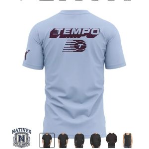 Toronto Tempo Mascots Dez And Dot Basketball Light Blue T Shirt