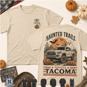 Toyota Tacoma Haunted Trails Halloween Ghost Desert Off Road T Shirt