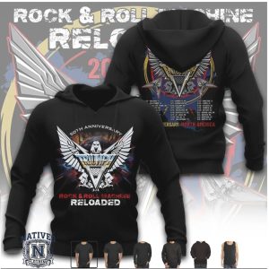 Triumph Rock And Roll Machine 50th Anniversary Concert T Shirt