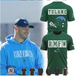 Tulane Green Wave RMFW Football Coach T Shirt