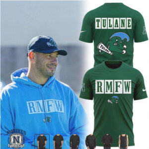 Tulane Green Wave RMFW Football Coach T Shirt
