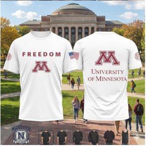 University Of Minnesota Golden Gophers Freedom Campus T Shirt