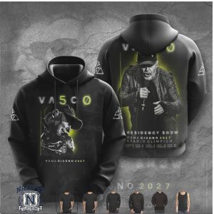 Vasco Rossi Stadio Olimpico Residency Show Concert Tour T Shirt