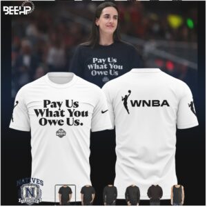 WNBA Basketball Pay Us What You Owe Us Statement T Shirt