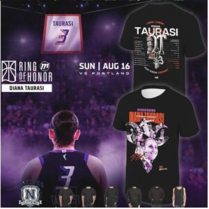 WNBA Diana Taurasi Ring Of Honor T Shirt
