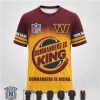 Washington Football Team King Parody Graphic Apparel Washington Football Team King Parody Graphic Apparel
