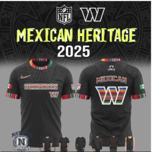 Washington Commanders Mexican Heritage NFL Football Jersey