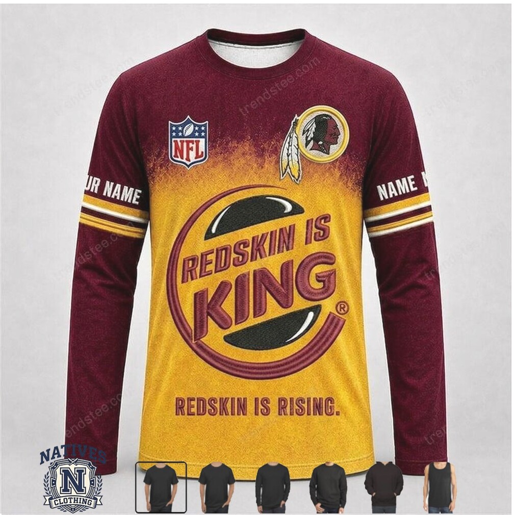 Washington Football Team King Parody Graphic Apparel Washington Football Team King Parody Graphic Apparel