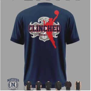 Washington Mystics Basketball Playoffs Clinched Team T Shirt