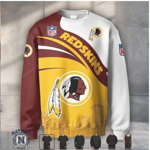 Washington Redskins Vintage Football Logo T Shirt Hoodie