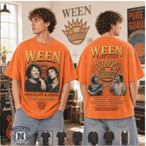 Ween Chocolate And Cheese Pure Guava Band Vintage Rock T Shirt