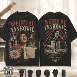 Weird Al Yankovic Dare To Be Stupid Parody Tour Graphic T Shirt