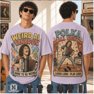 Weird Al Yankovic Polka All Night Concert T Shirt