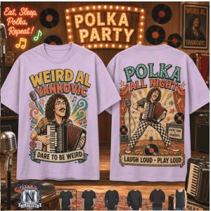 Weird Al Yankovic Polka All Night Concert T Shirt