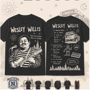 Wesley Willis Rock Over London Chicago Music Vintage T Shirt