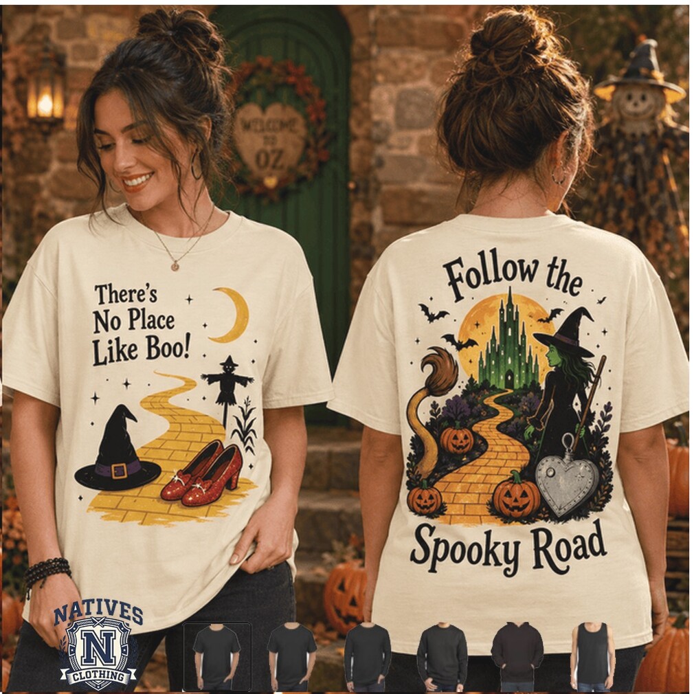 Wizard of Oz Spooky Road Follow the Yellow Brick T Shirt Wizard of Oz Spooky Road Follow the Yellow Brick T Shirt