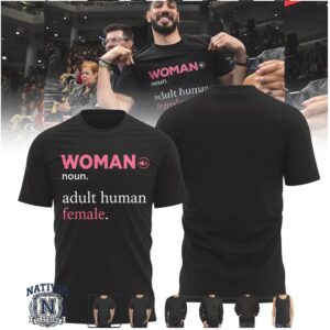 Woman Noun Adult Human Female Definition Feminist T Shirt