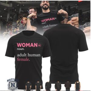 Woman Noun Adult Human Female Definition Feminist T Shirt