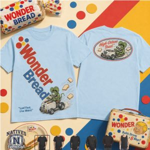 Wonder Bread High Octane Toast Mouse Car T Shirt