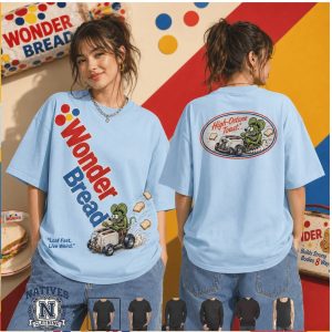Wonder Bread High Octane Toast Mouse Car T Shirt