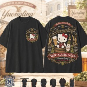Yuengling Beer Hello Kitty Sweet Classic Lager Brew T Shirt