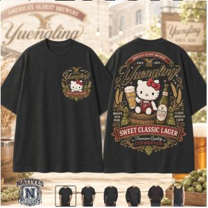 Yuengling Beer Hello Kitty Sweet Classic Lager Brew T Shirt