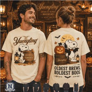 Yuengling Snoopy Pumpkin Ale Oldest Brews Boldest Boos Fall Beer T Shirt