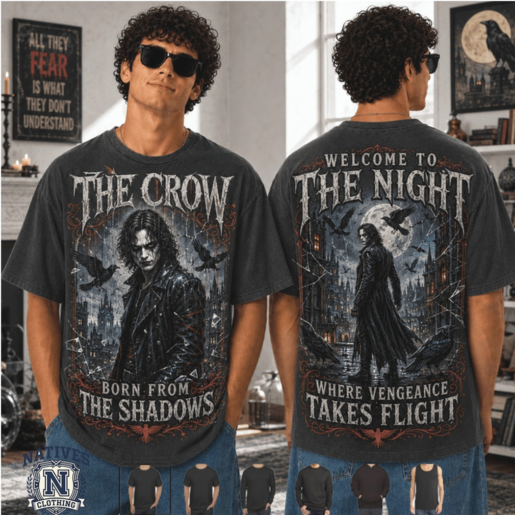 The Crow Gothic Dark Fantasy Raven Born From The Shadows T Shirt The Crow Gothic Dark Fantasy Raven Born From The Shadows T Shirt
