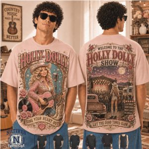 Holly Dolly Country Concert Vintage Sing Your Heart Out T Shirt