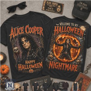 Alice Cooper Welcome To My Halloween Nightmare T Shirt