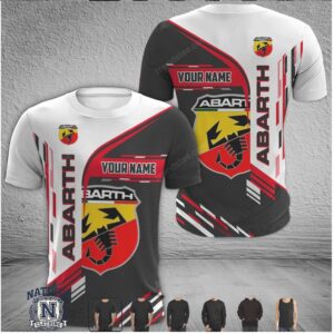 Abarth Scorpion Emblem Performance Custom T Shirt