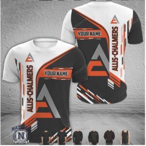 Allis Chalmers Tractor Farmer Custom Name Heavy Machinery T Shirt