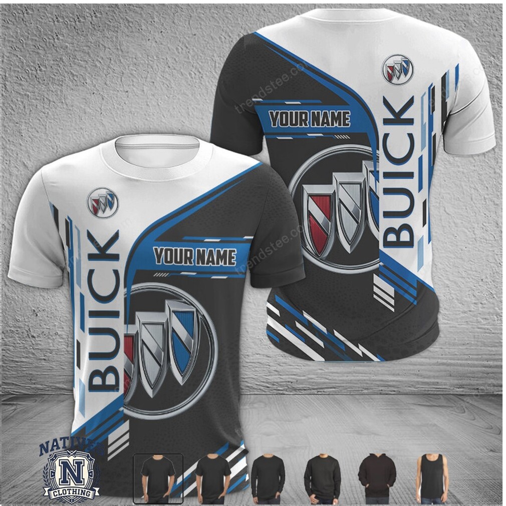 Buick Logo Racing Team Custom Name Sports T Shirt Buick Logo Racing Team Custom Name Sports T Shirt