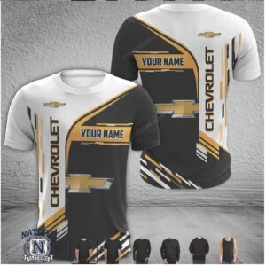 Chevrolet Custom Name Racing Graphic T Shirt
