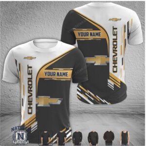Chevrolet Custom Name Racing Graphic T Shirt