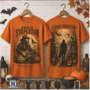 Chris Stapleton Country Music Halloween Pumpkin T Shirt