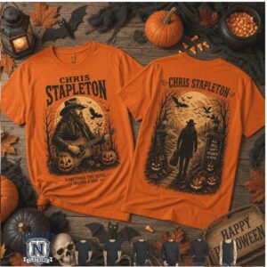 Chris Stapleton Country Music Halloween Pumpkin T Shirt