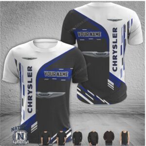 Chrysler Racing Brand Custom Name T Shirt