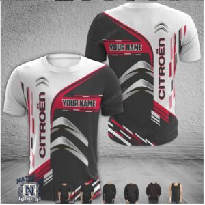 Citroen French Car Custom Name Performance T Shirt
