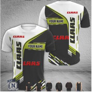 Claas Farming Equipment Logo Personalized Racing T Shirt