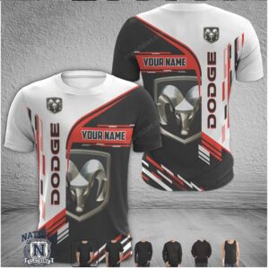 Dodge Ram Truck Custom Name Performance T Shirt